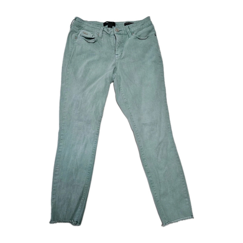 Nine West Women's Sage Green Blue Jeans Size 4 - Picture 2 of 16